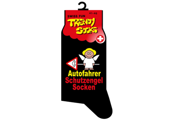 Socken Autofahrer Schutzengel