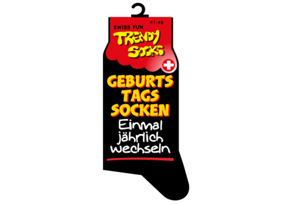 Socken Geburtstagssocken