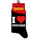 Socken I Love Switzerland