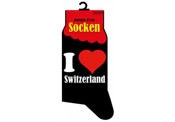Socken I Love Switzerland