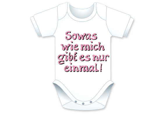 Sowas nur einmal Body - Grösse 62/68