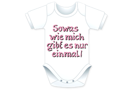 Sowas nur einmal Body - Grösse 62/68