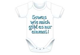 Sowas nur einmal Body - Grösse 74/80