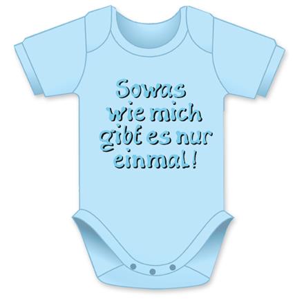 Sowas nur einmal hellblau Body