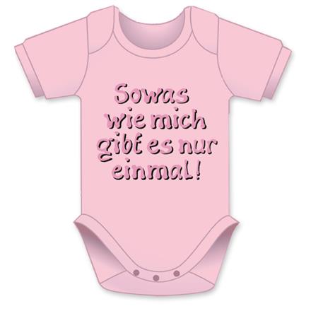 Sowas nur einmal rosa Body