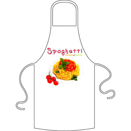 Spaghetti Schürze