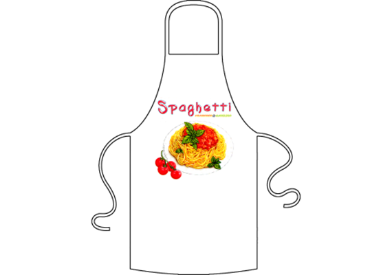 Spaghetti Schürze