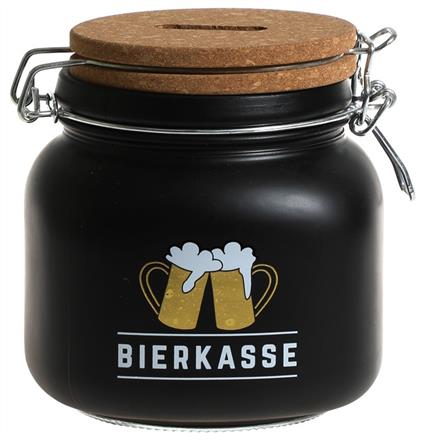 Sparglas Bierkasse