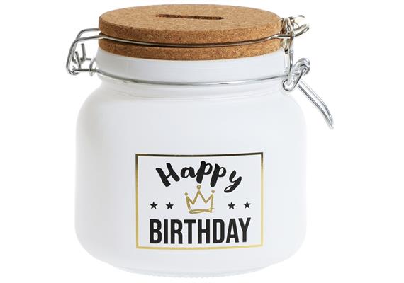 Sparglas Happy Birthday | Bild 1