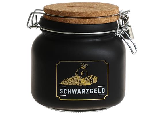 Sparglas Schwarzgeld