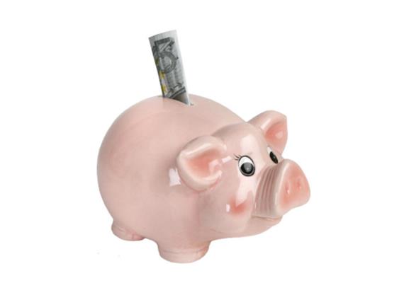 Sparschwein rosa (18,5 cm)