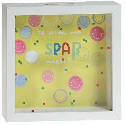 Spass Smile Holz Sparkasse