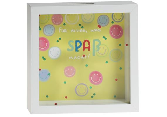 Spass Smile Holz Sparkasse