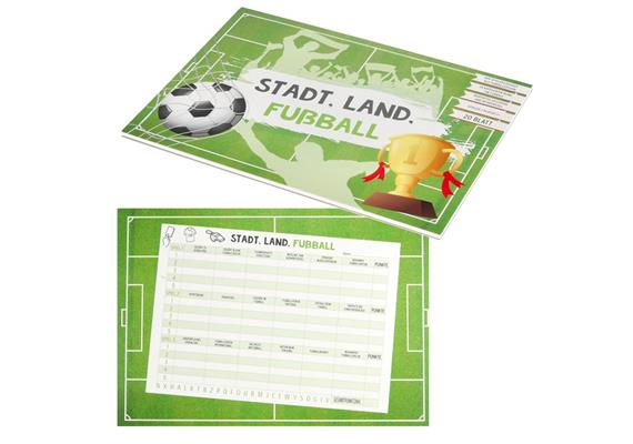 Spielblock STADT LAND FUSSBALL | Bild 1