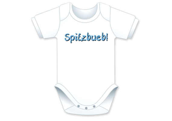Spitzbueb Body - Grösse 74/80
