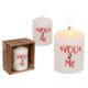 Spruchkerze You & Me