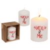 Spruchkerze You & Me