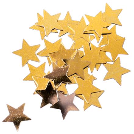Stern gold Tischkonfetti