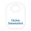 Sunneschii Babylatz - Textilfarbe hellblau