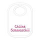 Sunneschii Babylatz - Textilfarbe rosa