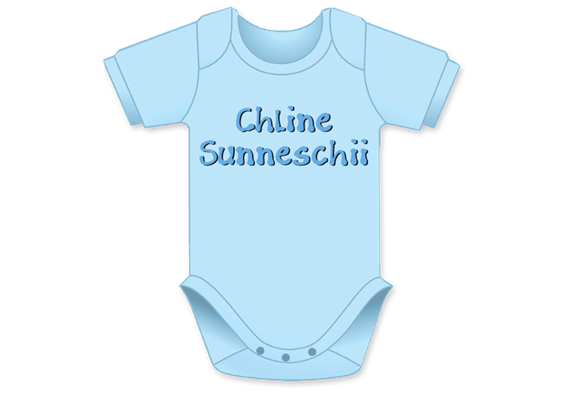 Sunneschii hellblau Body - Grösse 74/80
