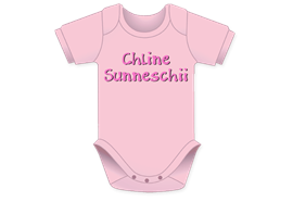 Sunneschii rosa Body - Grösse 62/68