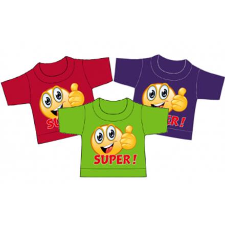 Super Smile Mini-T-Shirt (sortiert)