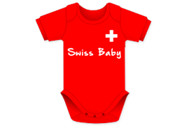 Swiss Baby Body - Grösse 62/68