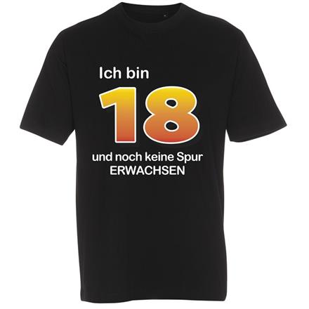 T-Shirt 18. Geburtstag Erwachsen
