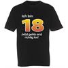 T-Shirt 18. Geburtstag Jetzt gehts los - L
