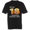 T-Shirt 18. Geburtstag scharf - M