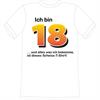 T-Shirt 18. Geburtstag Scheiss Shirt - XXL