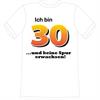 T-Shirt 30. Geburtstag Erwachsen - S
