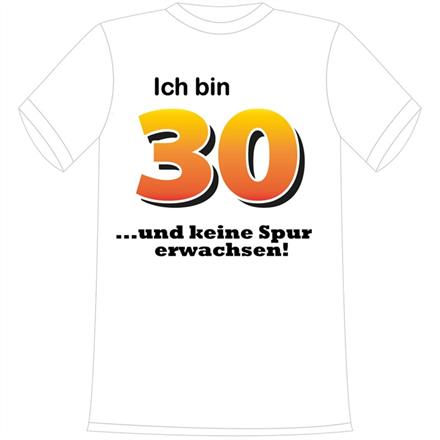 T-Shirt 30. Geburtstag Erwachsen