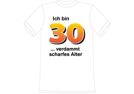 T-Shirt 40. Geburtstag scharf - XL