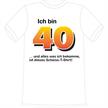 T-Shirt 40. Geburtstag Scheiss Shirt - S | Bild 1