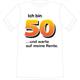 T-Shirt 50. Geburtstag Rente - XL