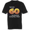 T-Shirt 60. Geburtstag scharf - M