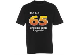 T-Shirt 65. Geburtstag Legende - M