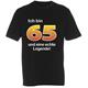 T-Shirt 65. Geburtstag Legende - S