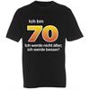 T-Shirt 70. Geburtstag älter besser - M