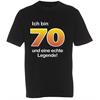 T-Shirt 70. Geburtstag Legende - S