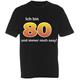 T-Shirt 80. Geburtstag sexy - M