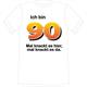 T-Shirt 90. Geburtstag knackig - S