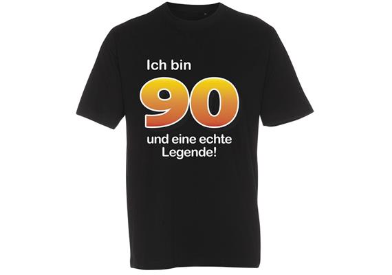 T-Shirt 90. Geburtstag Legende - L