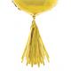 Tassel Ballondekoration gold (5 Stk)