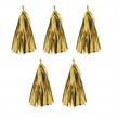 Tassel Ballondekoration gold (5 Stk) | Bild 2