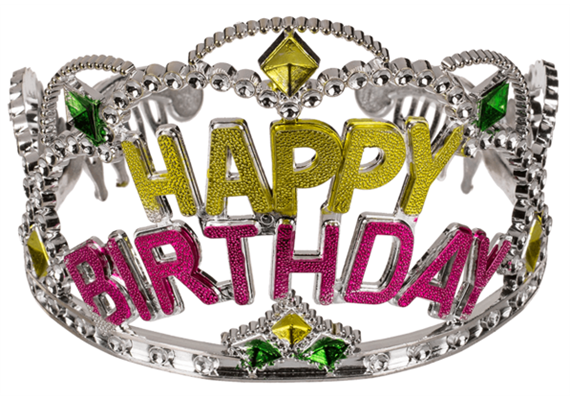 Tiara Krone Happy Birthday