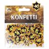 Tischkonfetti gold 40. Geburtstag