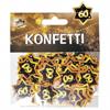 Tischkonfetti gold 60. Geburtstag